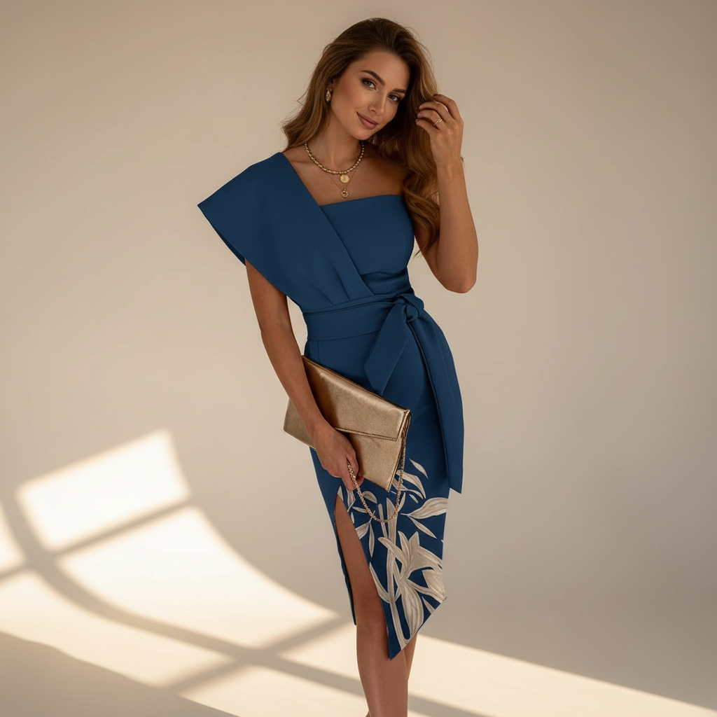 Viviana - Trendy and Chic Midi Dress