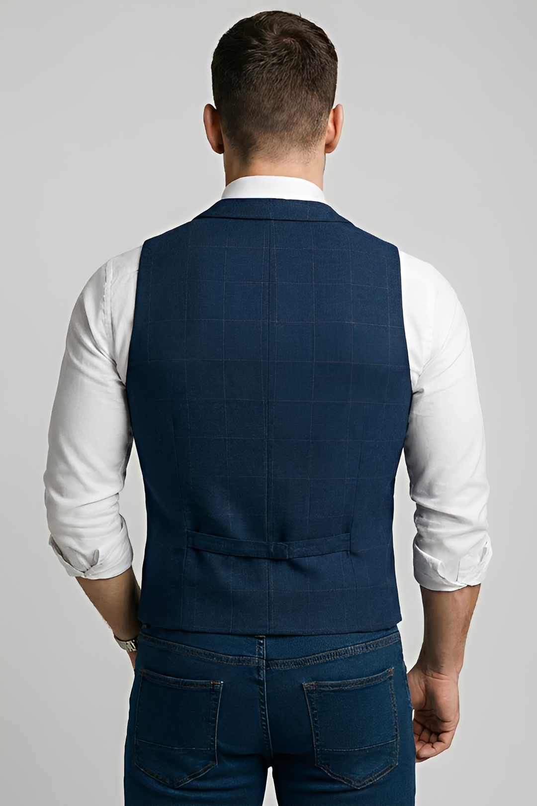 Jyreese - Tweed Button Down Vest