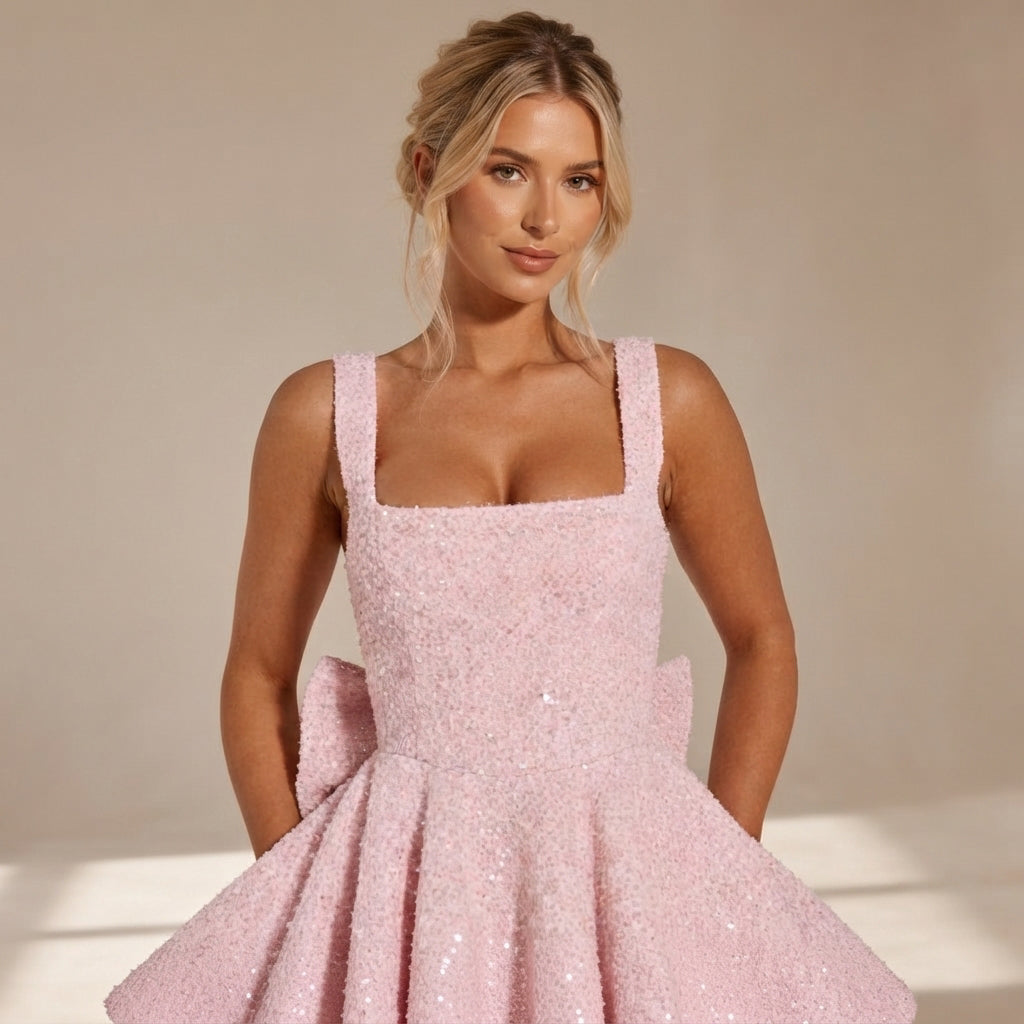 Rhaille - Stylish and Sophisticated Short Dress