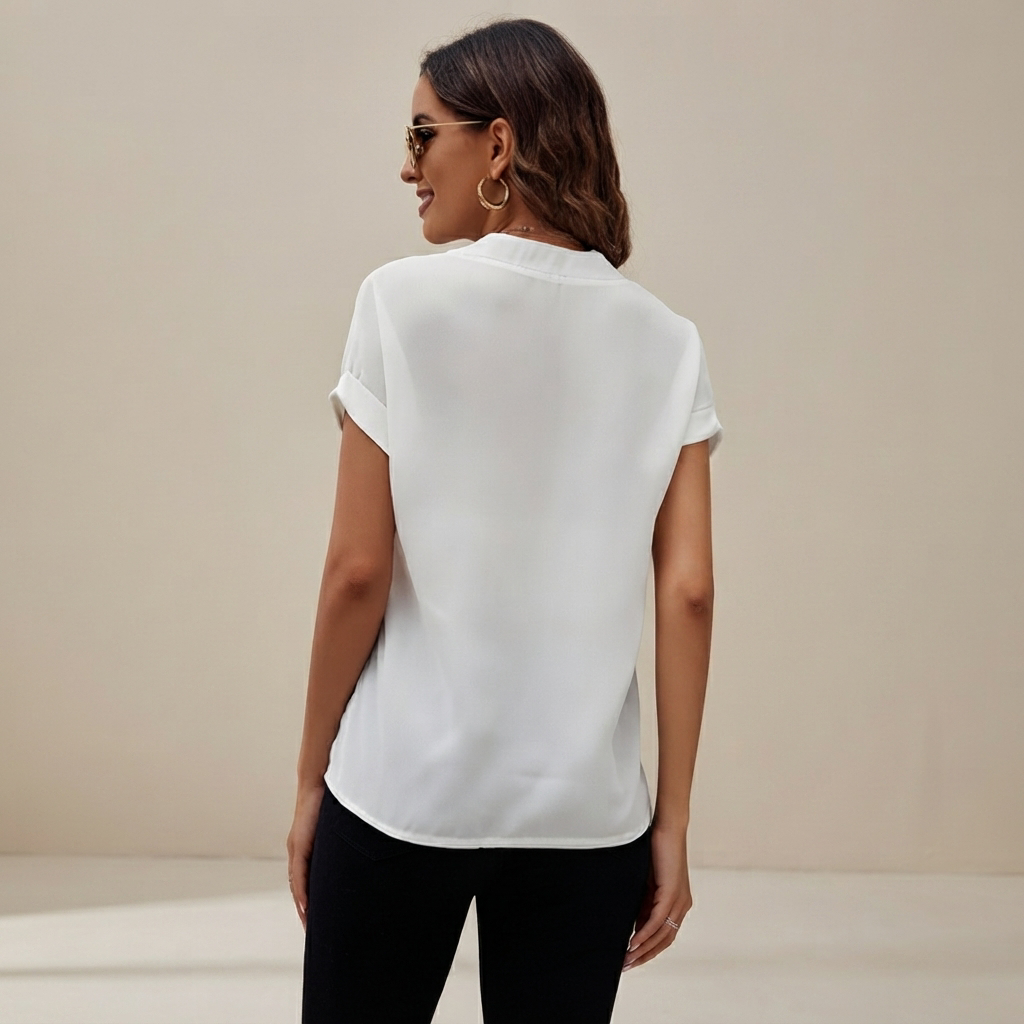 Anissa - Casual V-Neck Top