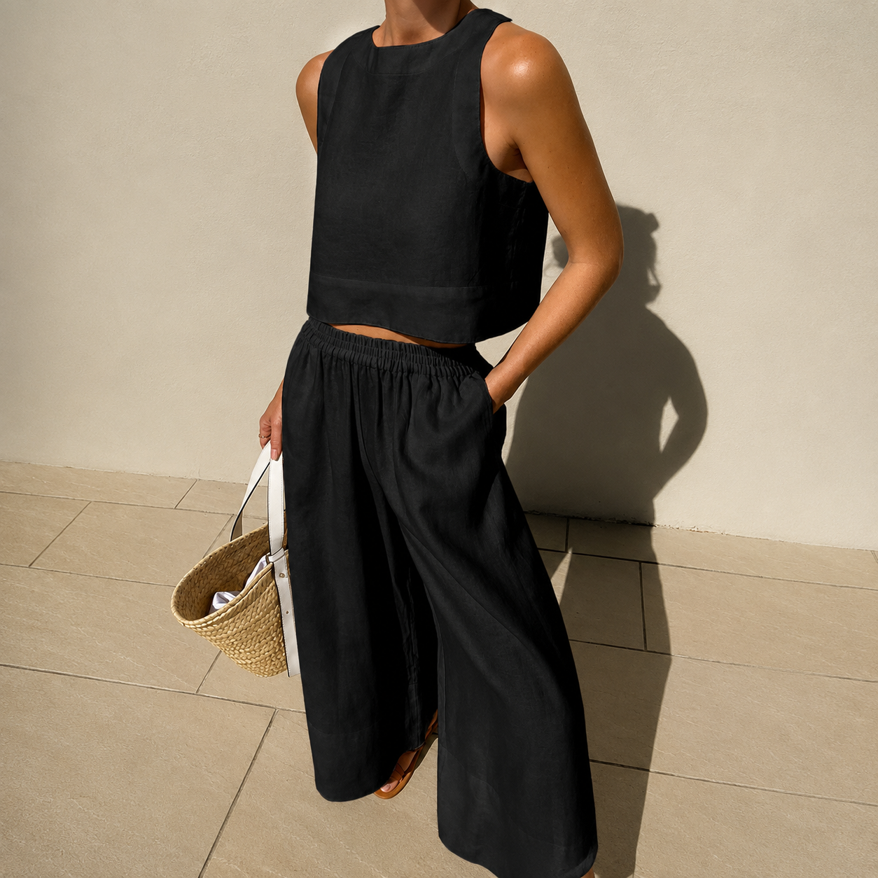Thelma - Casual Easy Fit Pants Set