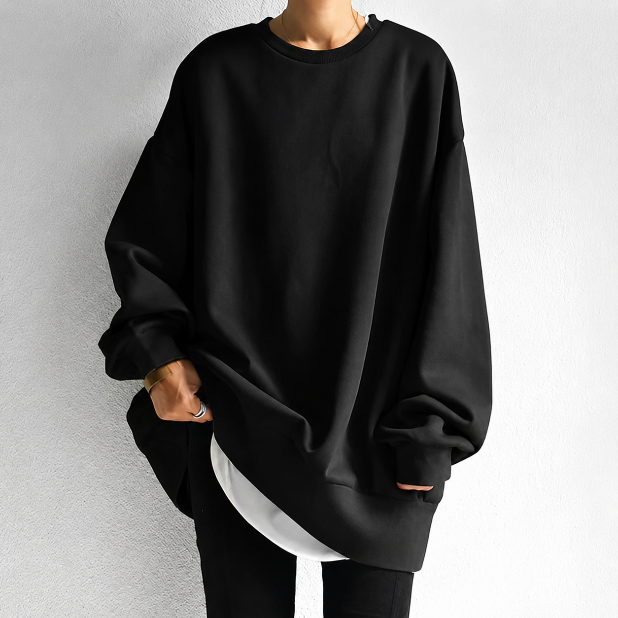 Leanne - Oversized Tunic Sweater