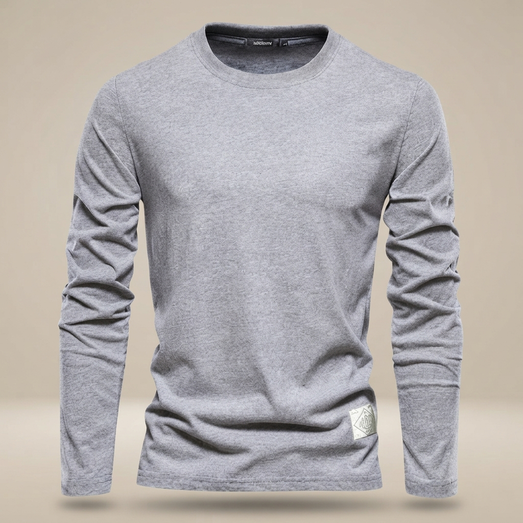 Nelson - Easygoing Round-Neck Shirt