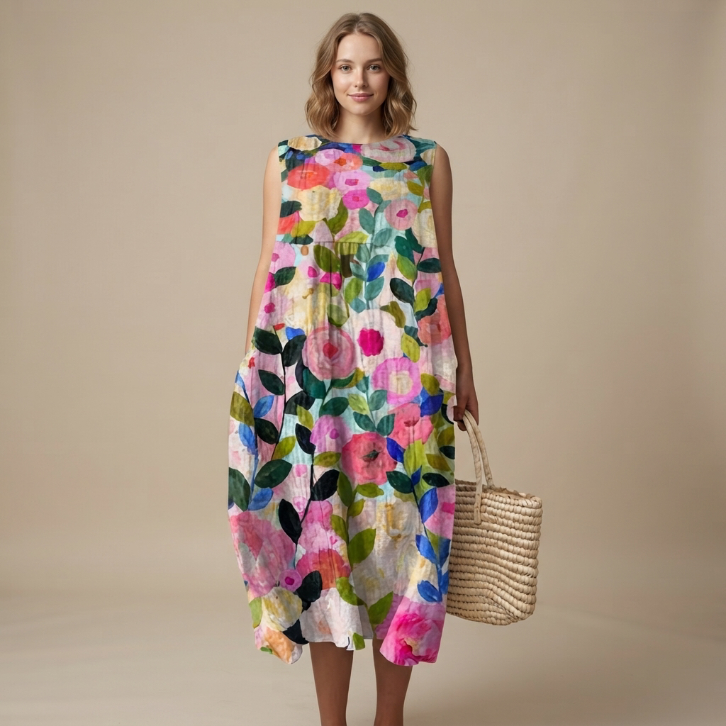 Elisa - Chic Sleeveless Dress