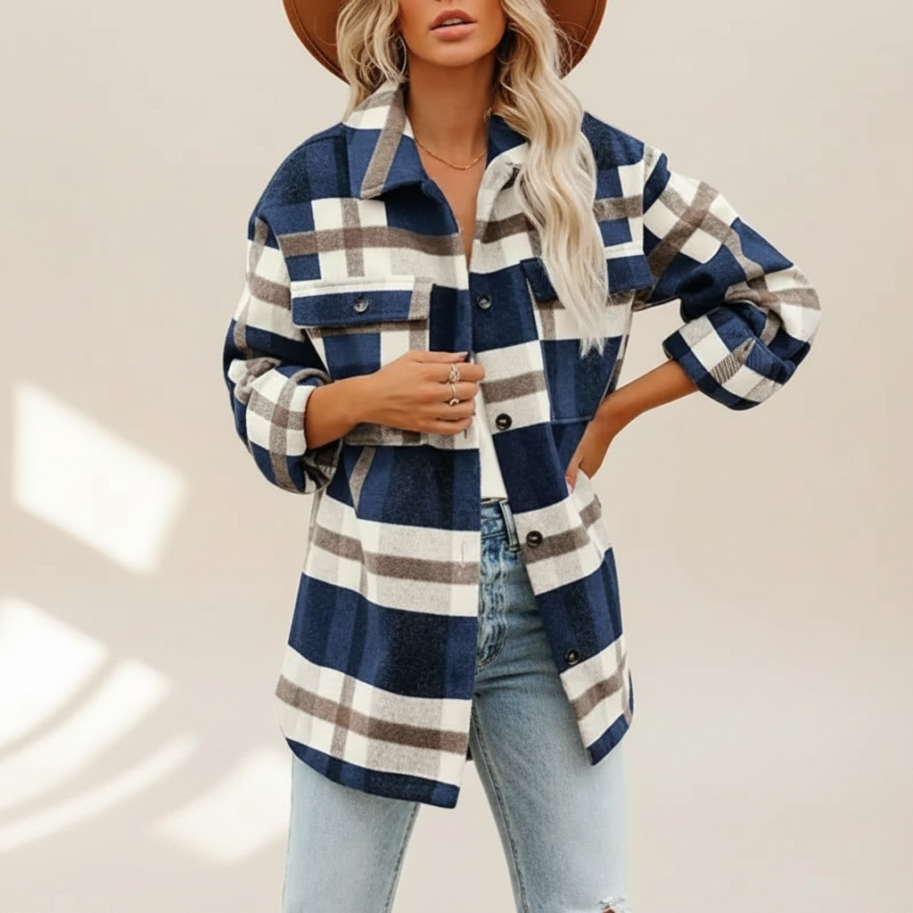 Mailys - Cozy Button Shirt