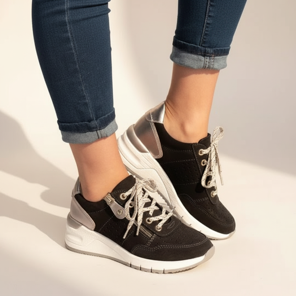 Nolwene - Casual Lace-Up Sneakers