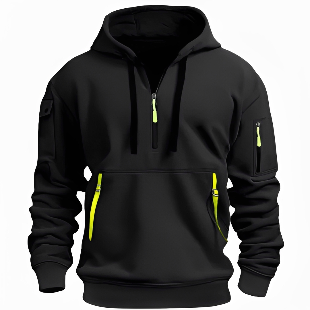 Zilton - Cozy Half Zip Hoodie