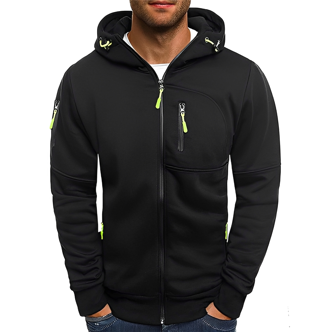 Damian - Cozy Zip-Up Hoodie