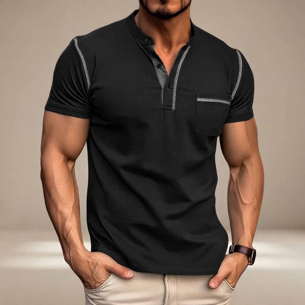 Jose - Relaxed Button Polo Shirt