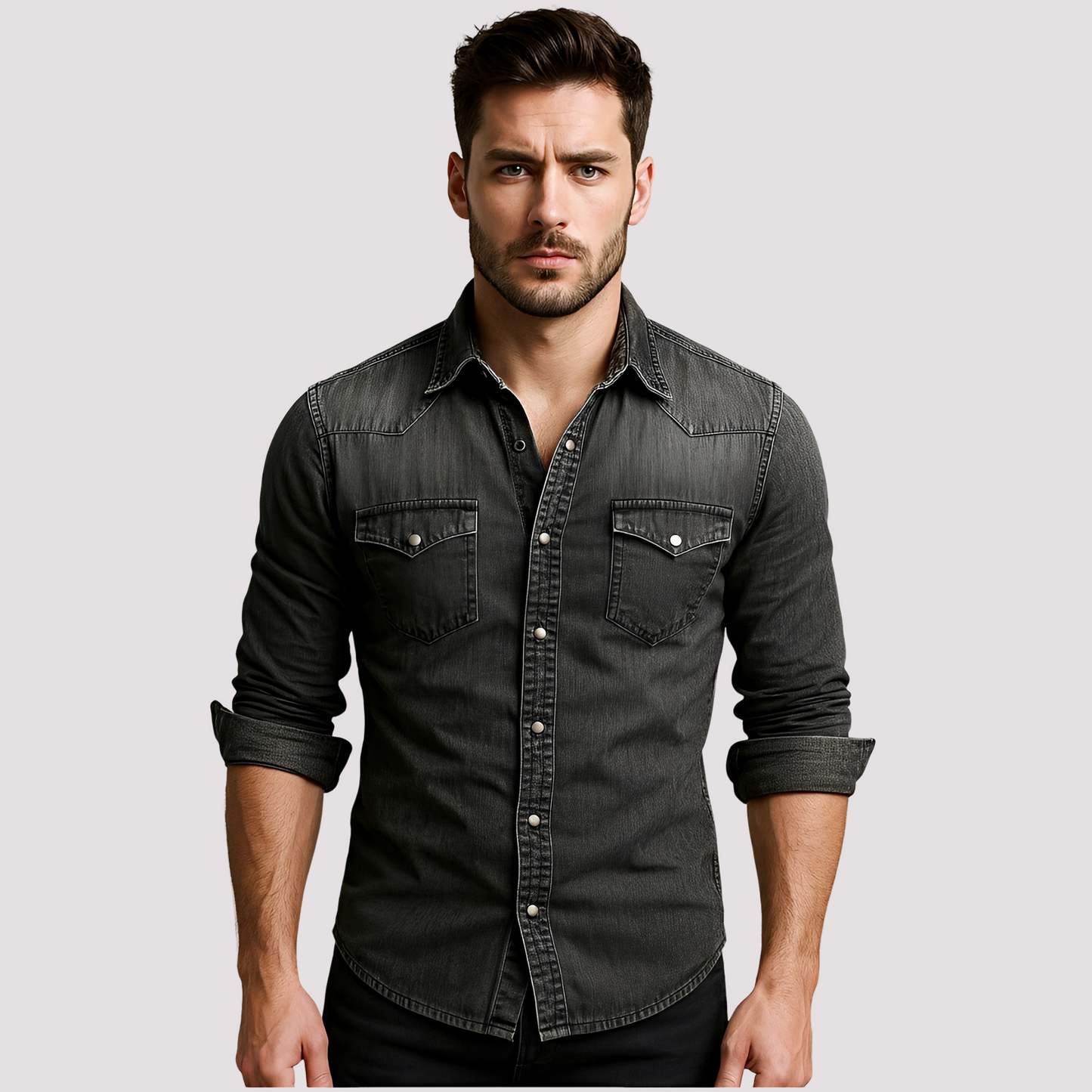Maxime - Casual Denim Shirt