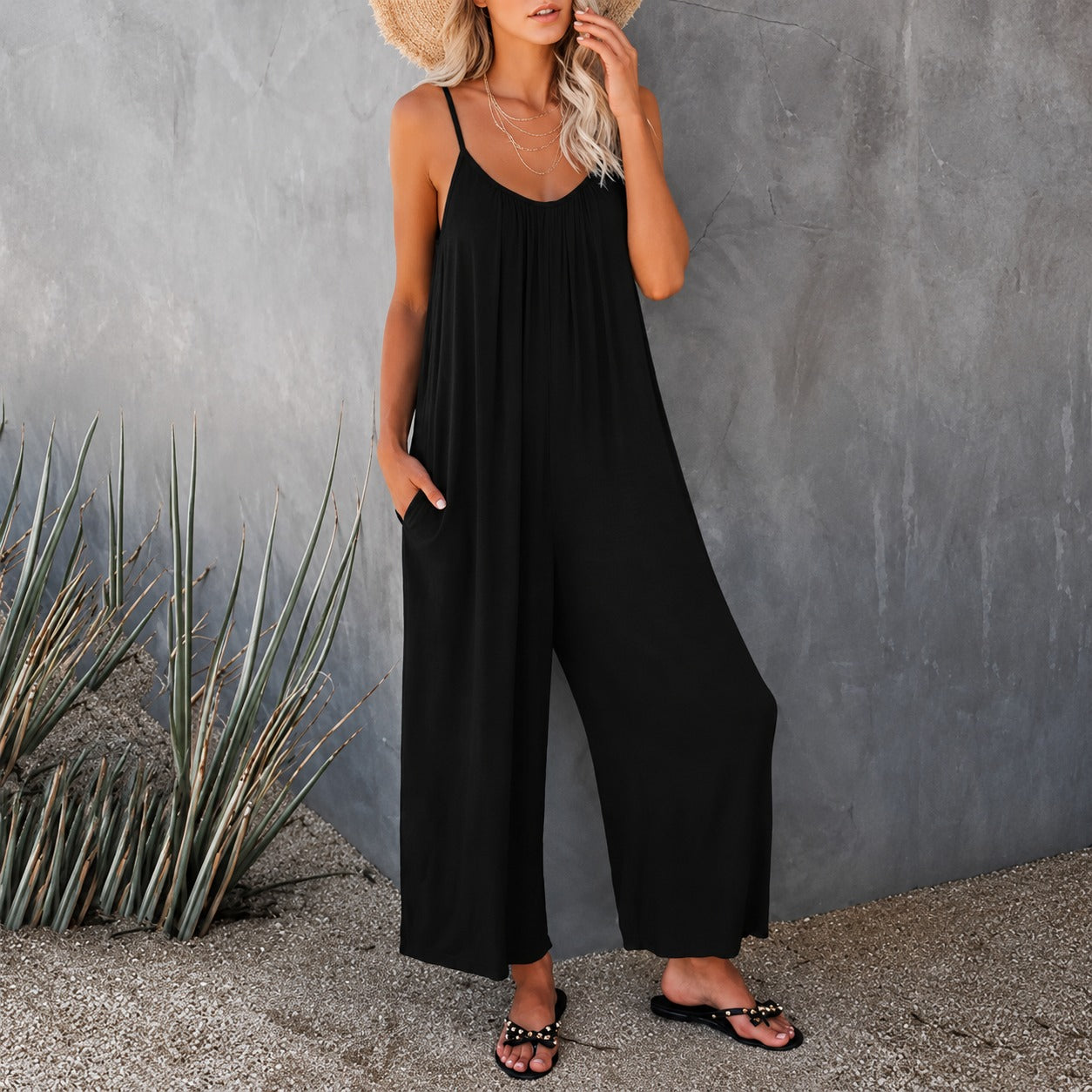 Mahdi - Relaxed Jumpsuit with Pockets