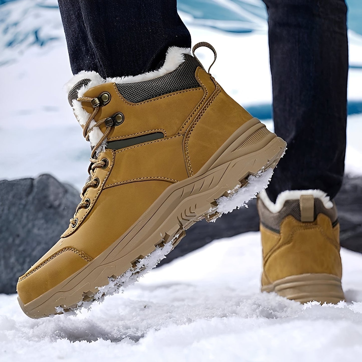 Franklin - Men's winter boots for outdoors, warm