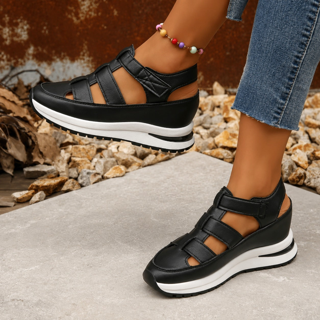 Nannie - Comfortable Platform Shoes