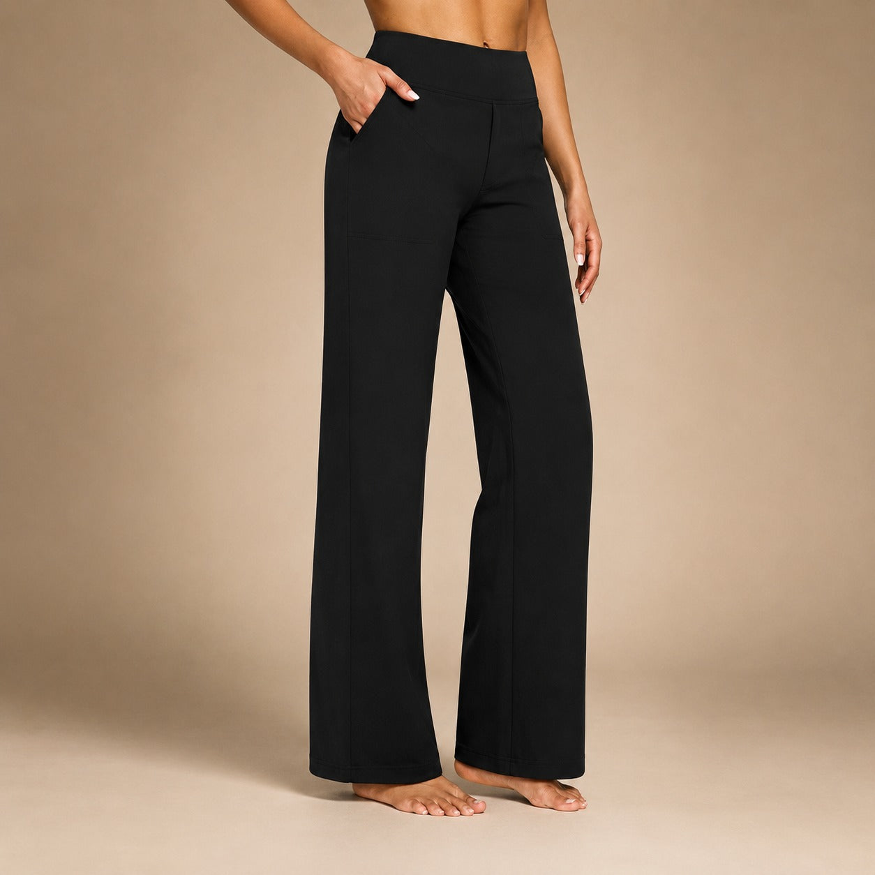 Roseanna - Elegant High-Waisted Stretch Pants
