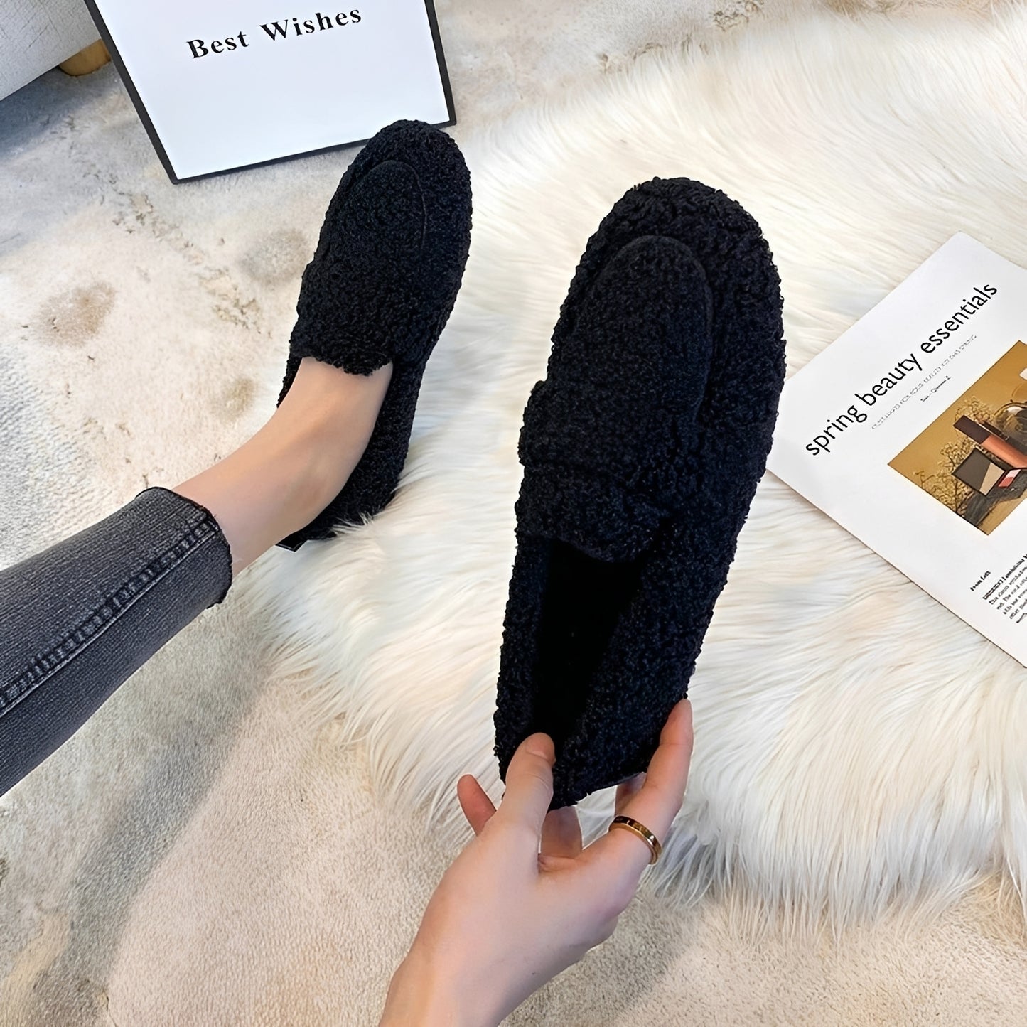 Viola - Comfortable Warm Slippers