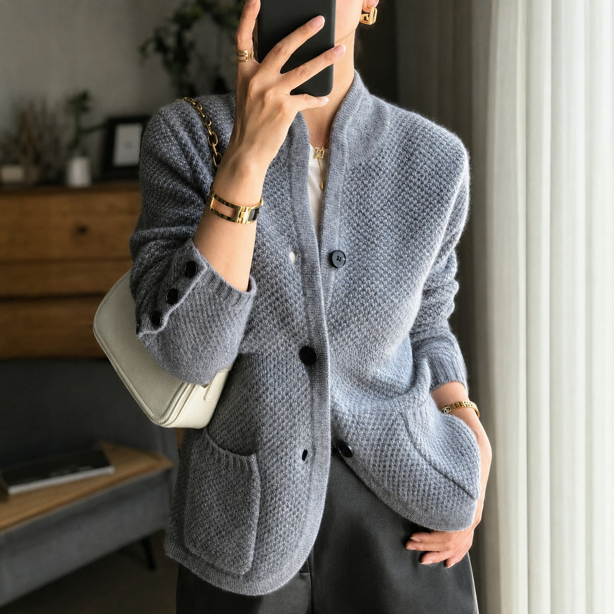 Edda - Stylish Warm Blazer