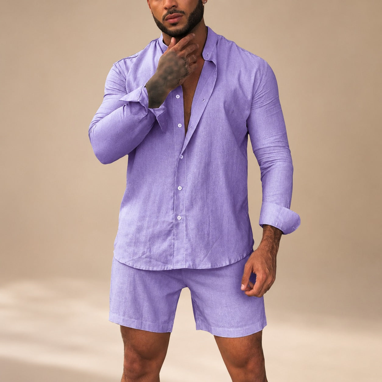 Diego - Casual Shirt and Shorts Set
