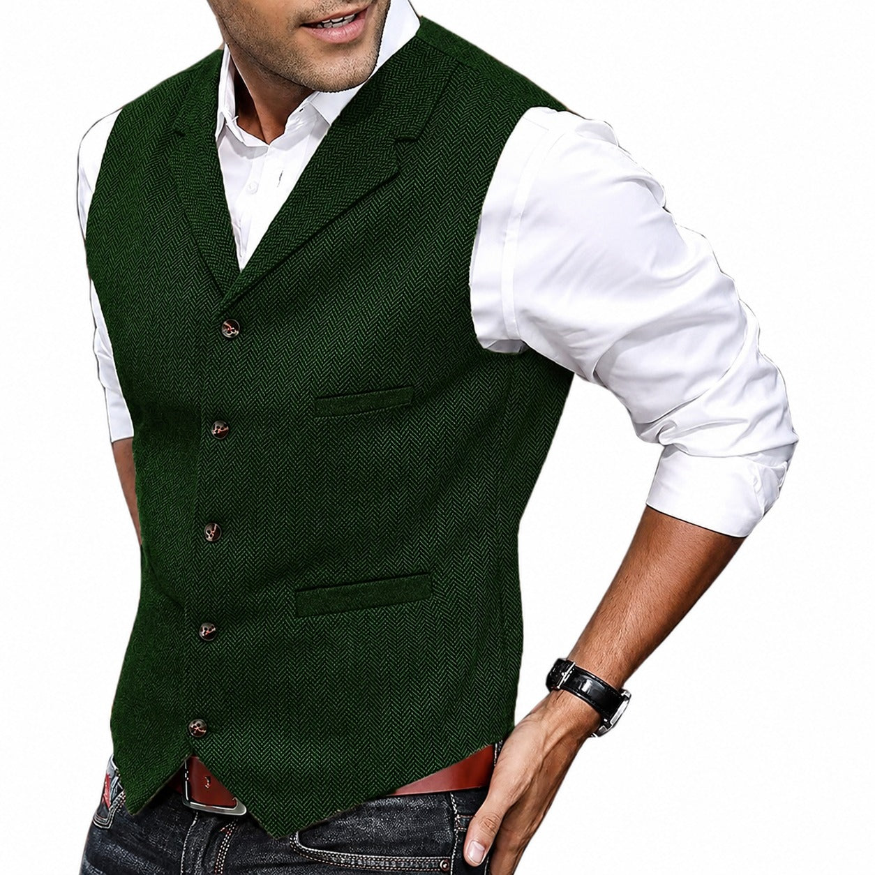 Jonas - Casual Slim Fit Vest