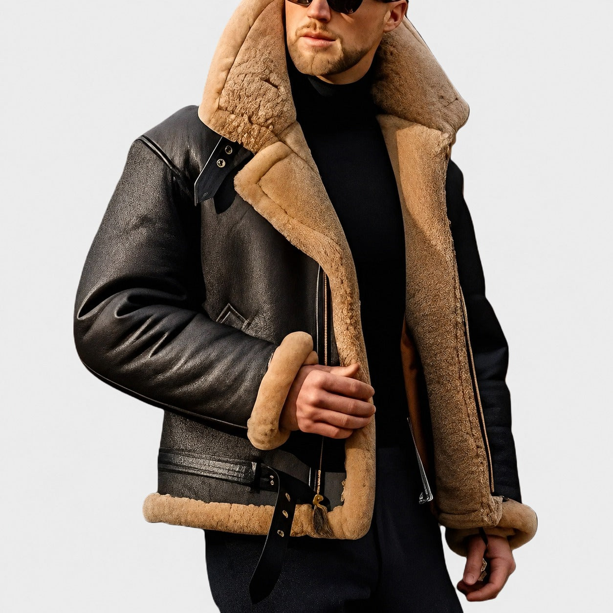 Jeffrey - Stylish Men's Jacket with Warm Lining