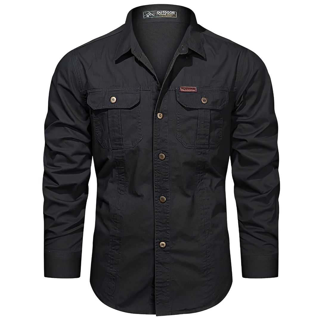 Threston - Long Sleeve Button Down Shirt