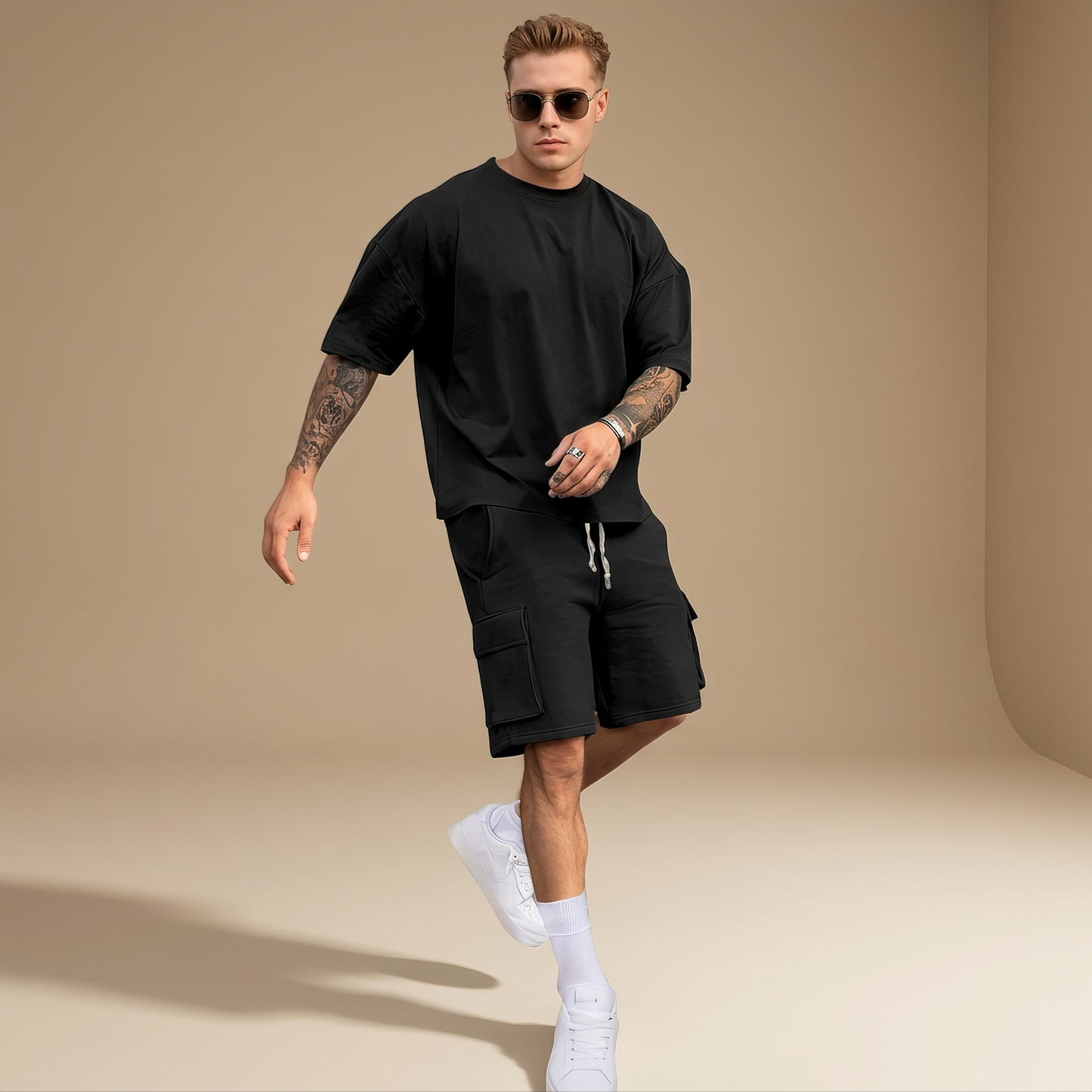 Robbins - Casual Breathable 2-Piece Set