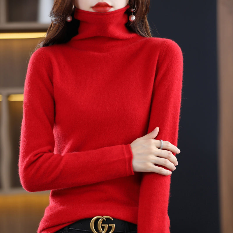 Akainu - Elegant Turtleneck Sweater