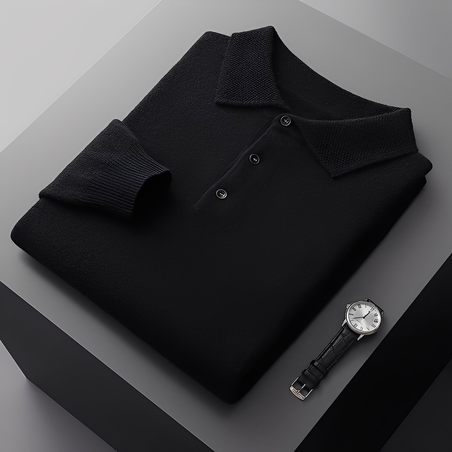 Romilly - Trendy men's polo top