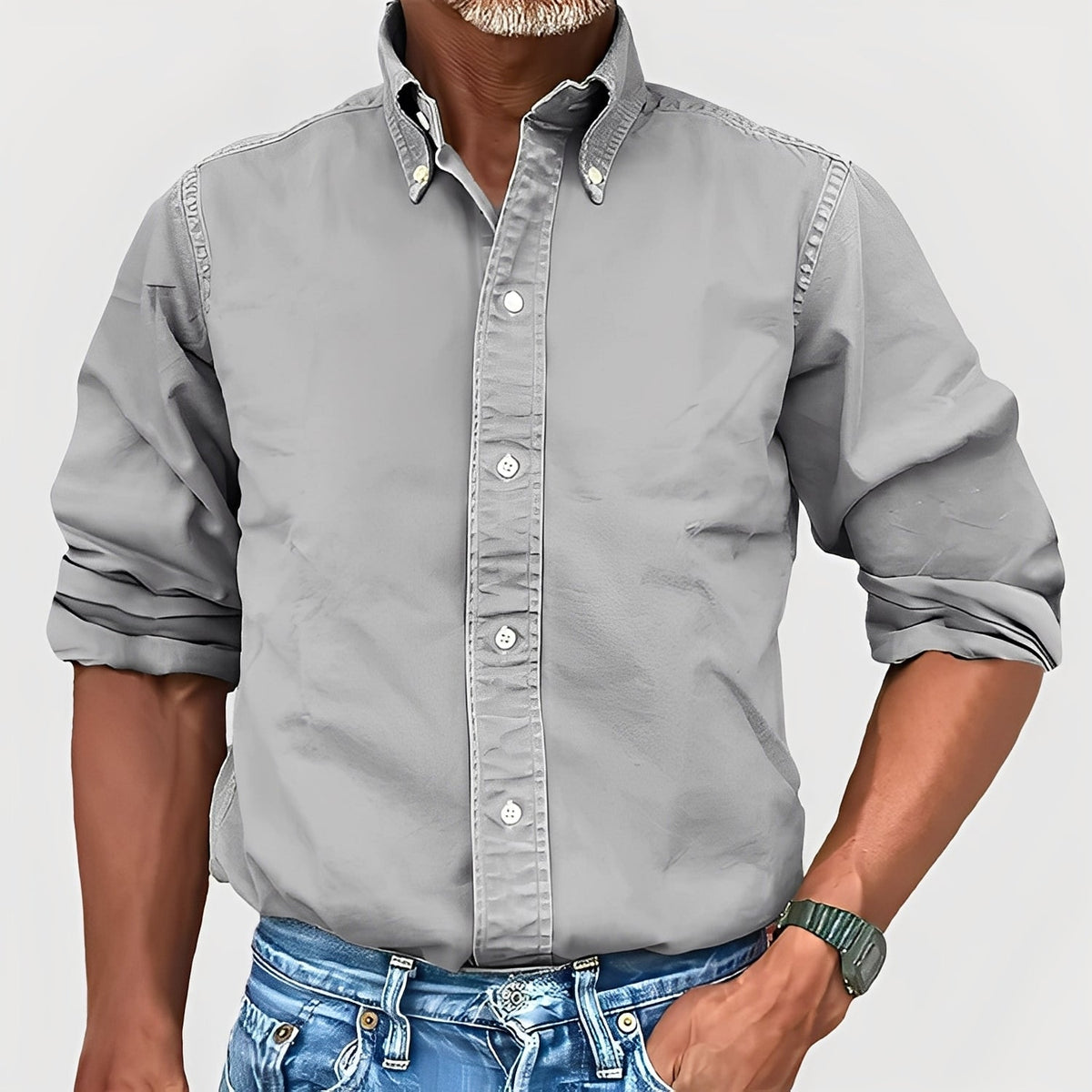 Micheal - Cozy long sleeve shirt