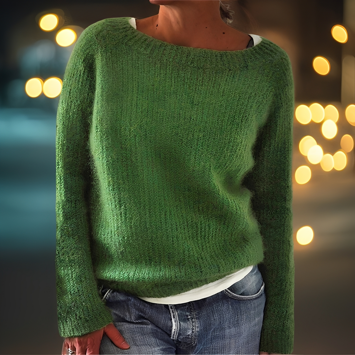 Abeeha - Loose-fitting sweater for women