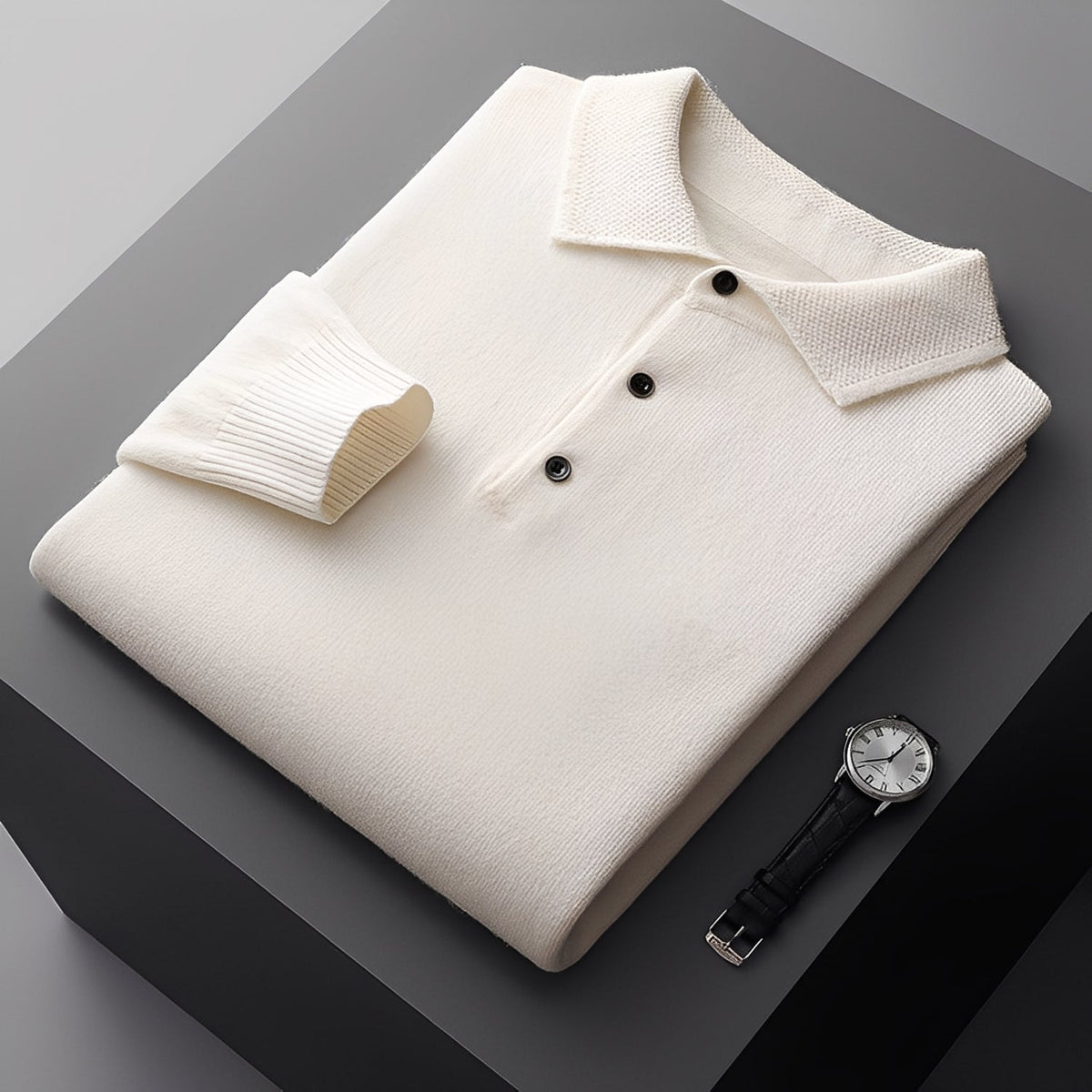 Romilly - Trendy men's polo top
