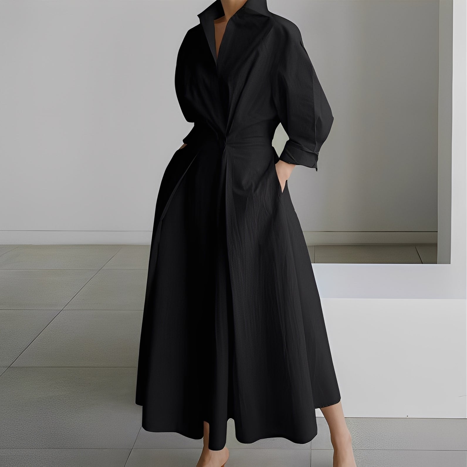 Lavina - Easygoing Loose-Fit Dress