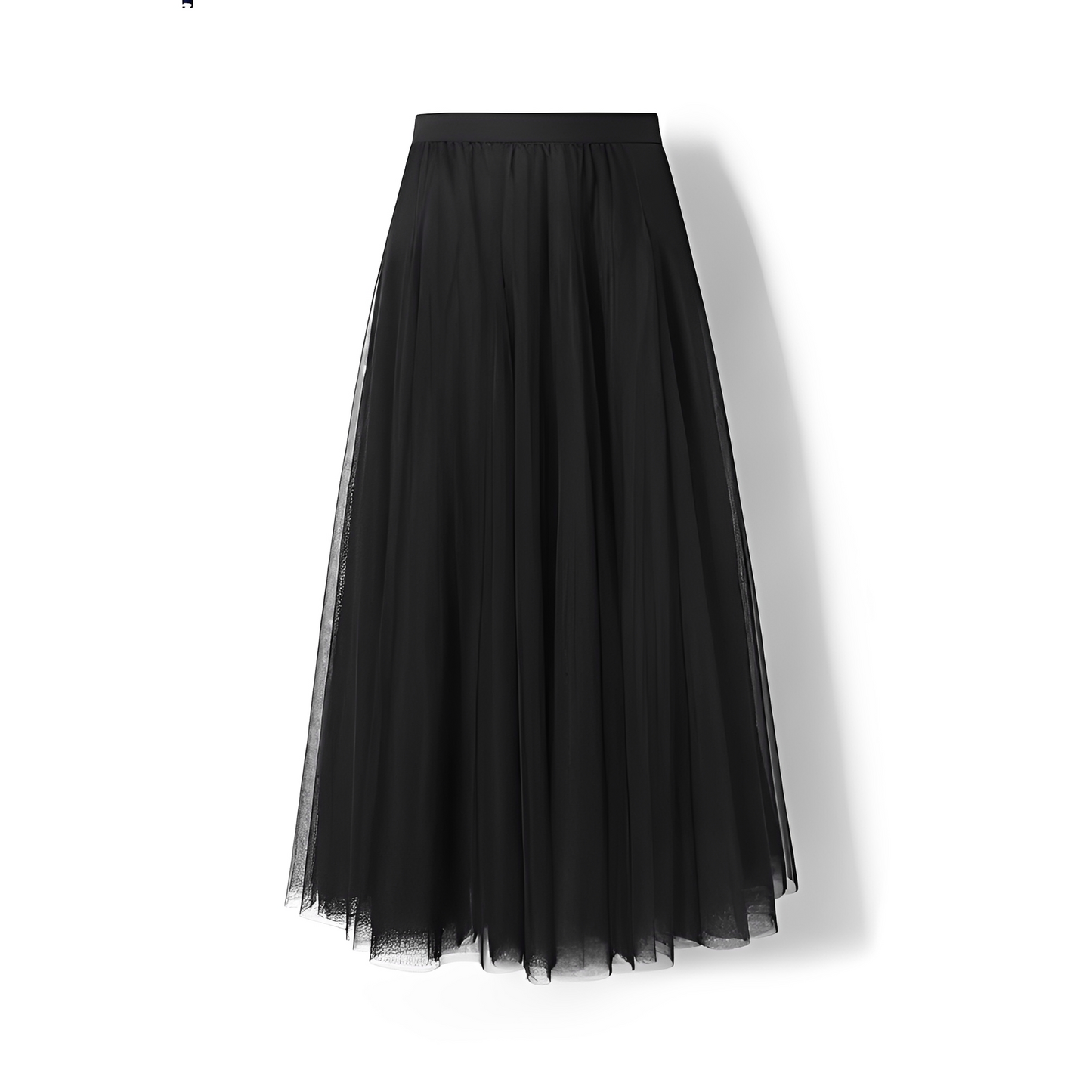 Maleah - Flowing, pleated midi skirt