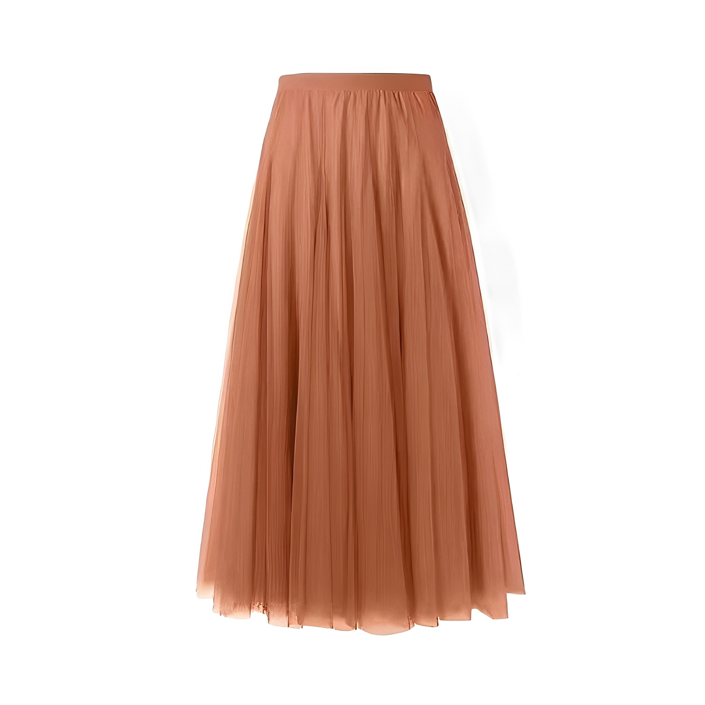Maleah - Flowing, pleated midi skirt