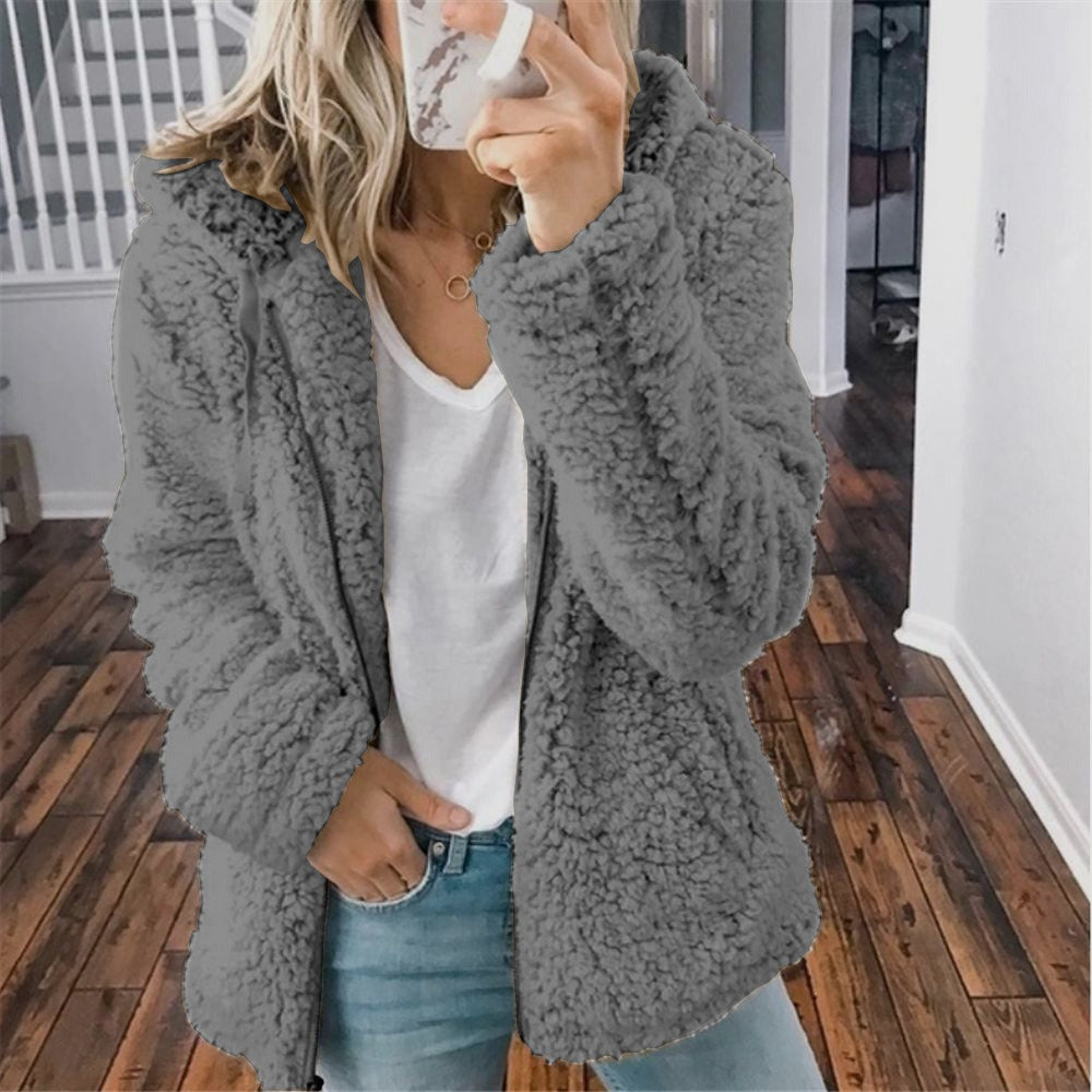Celandine - Trendy Jacket with Hood