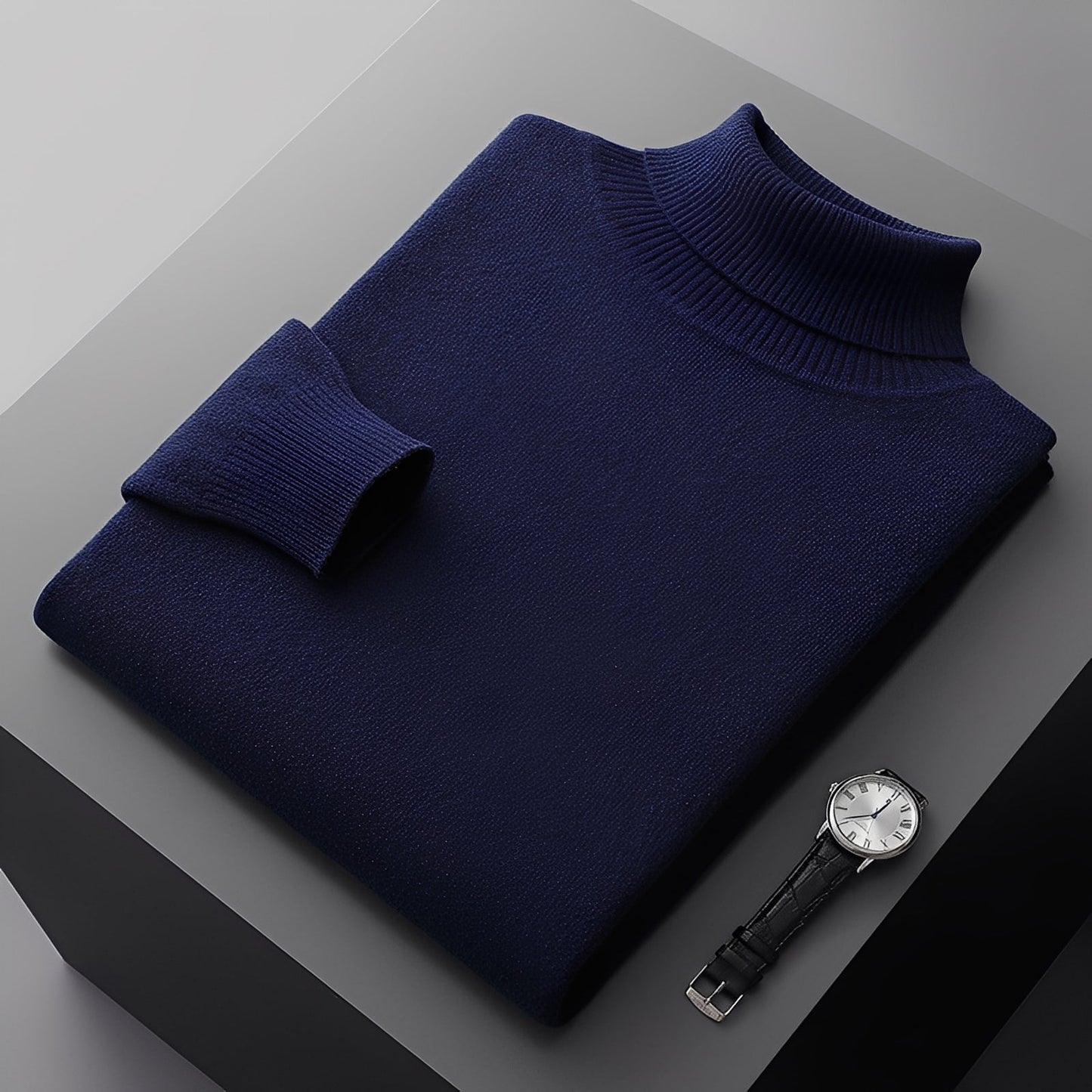 Osborn - Simple Men's Turtleneck Sweater