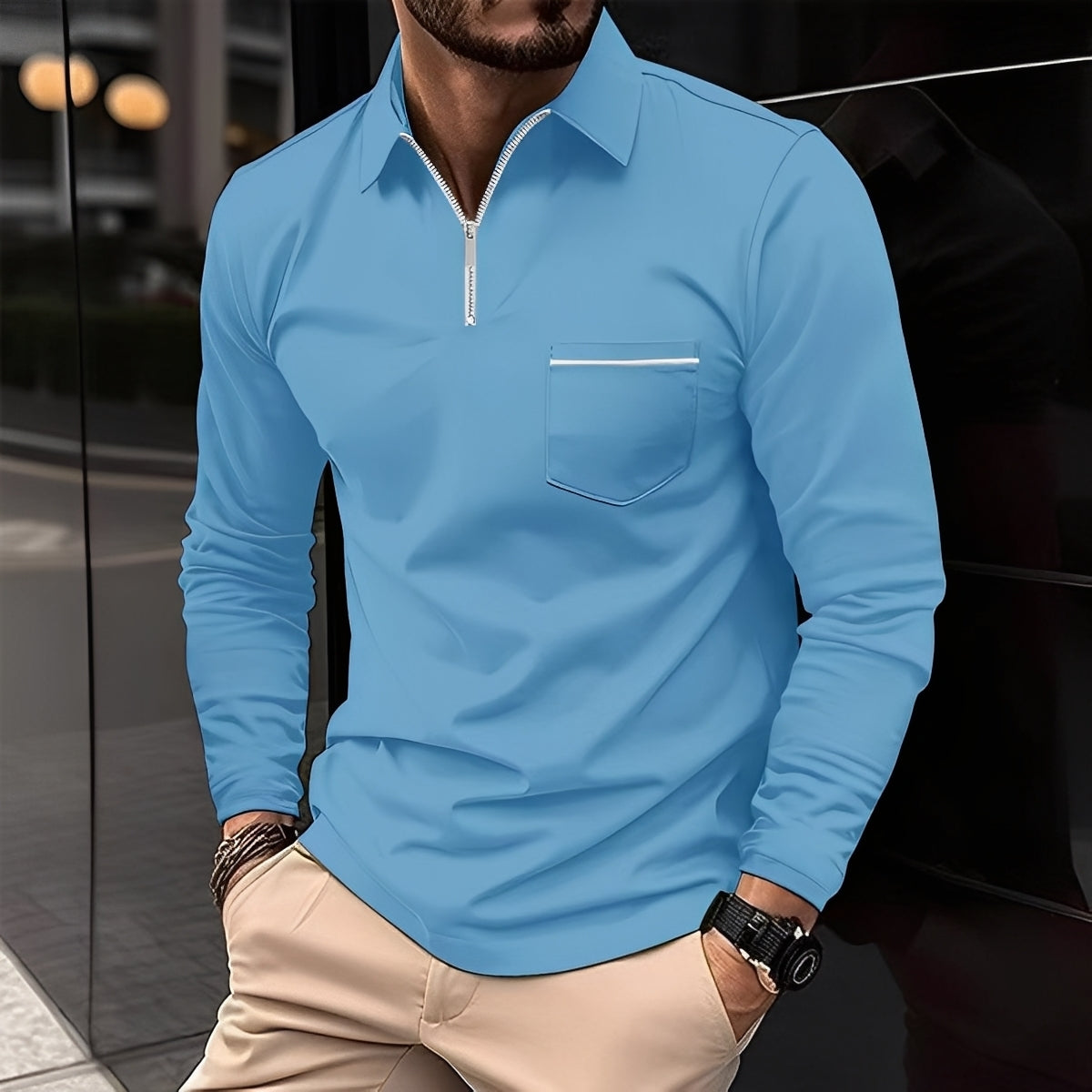 Bernard - Cozy long-sleeve shirt