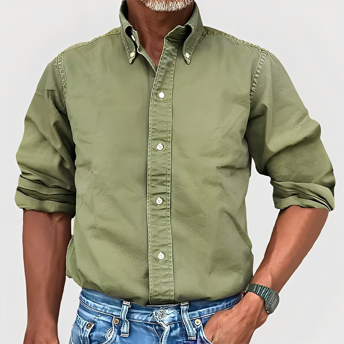 Micheal - Cozy long sleeve shirt
