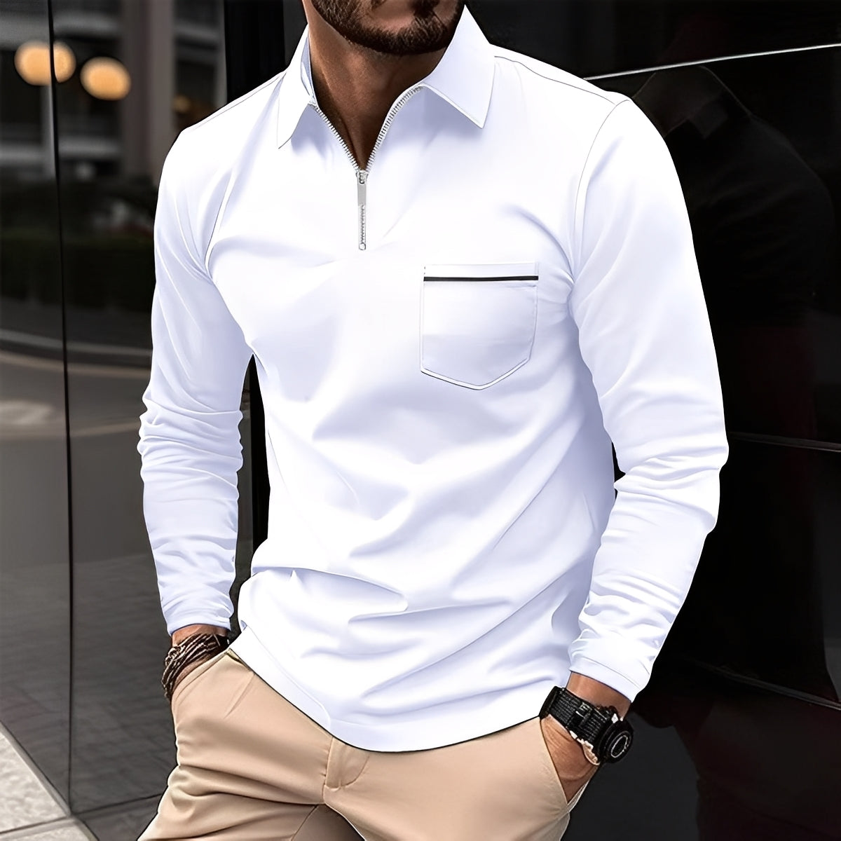 Bernard - Cozy long-sleeve shirt