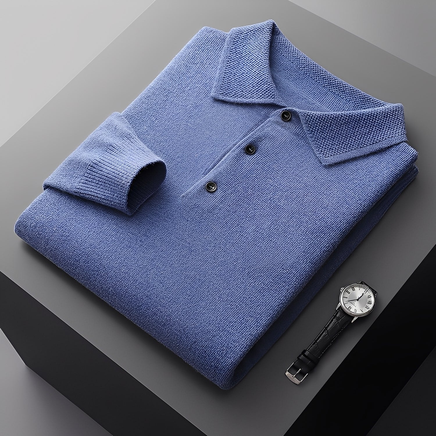 Romilly - Trendy men's polo top