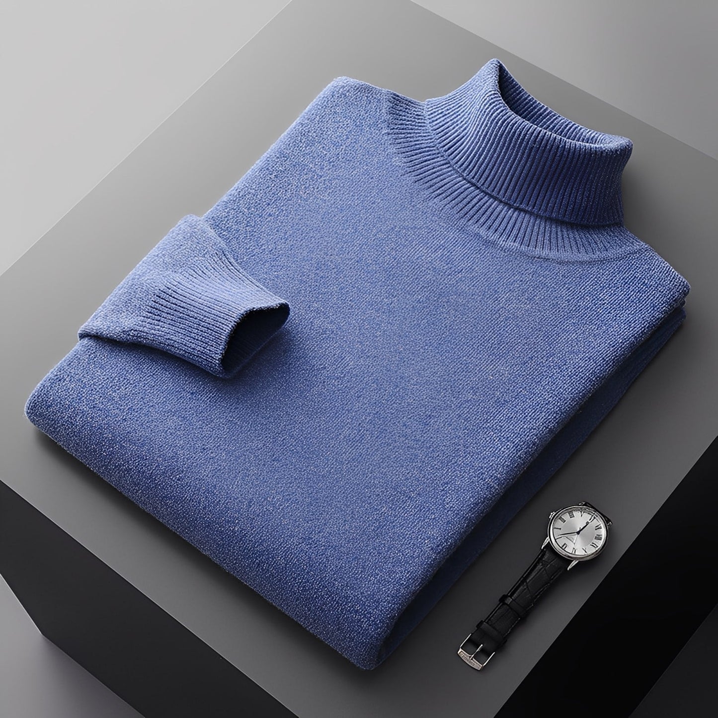 Osborn - Simple Men's Turtleneck Sweater