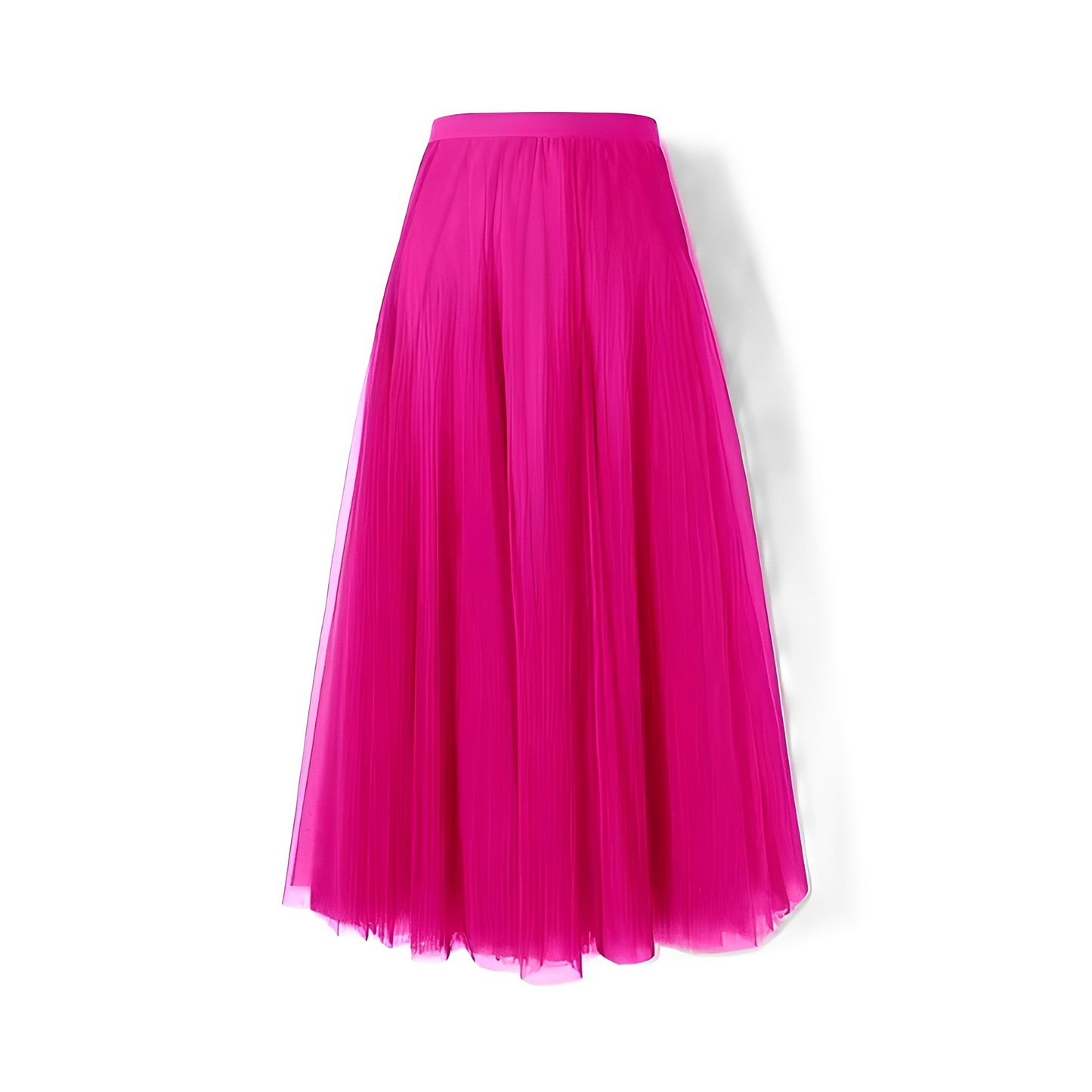 Maleah - Flowing, pleated midi skirt