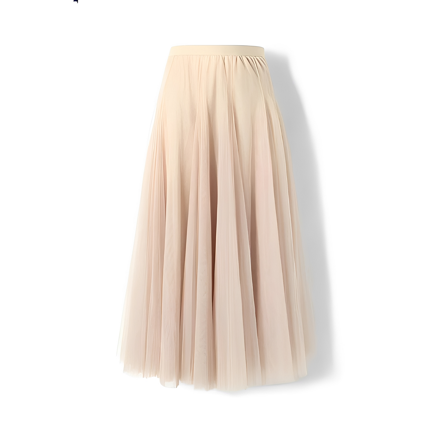 Maleah - Flowing, pleated midi skirt
