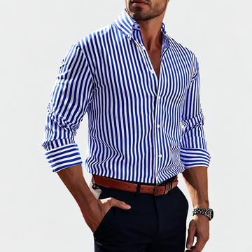 Hassan - Classic Striped Shirt for Men