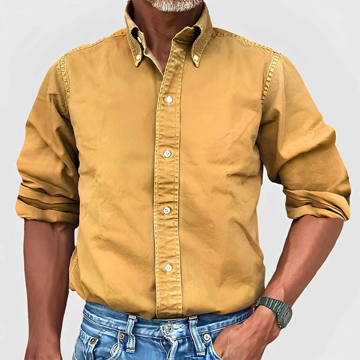 Micheal - Cozy long sleeve shirt