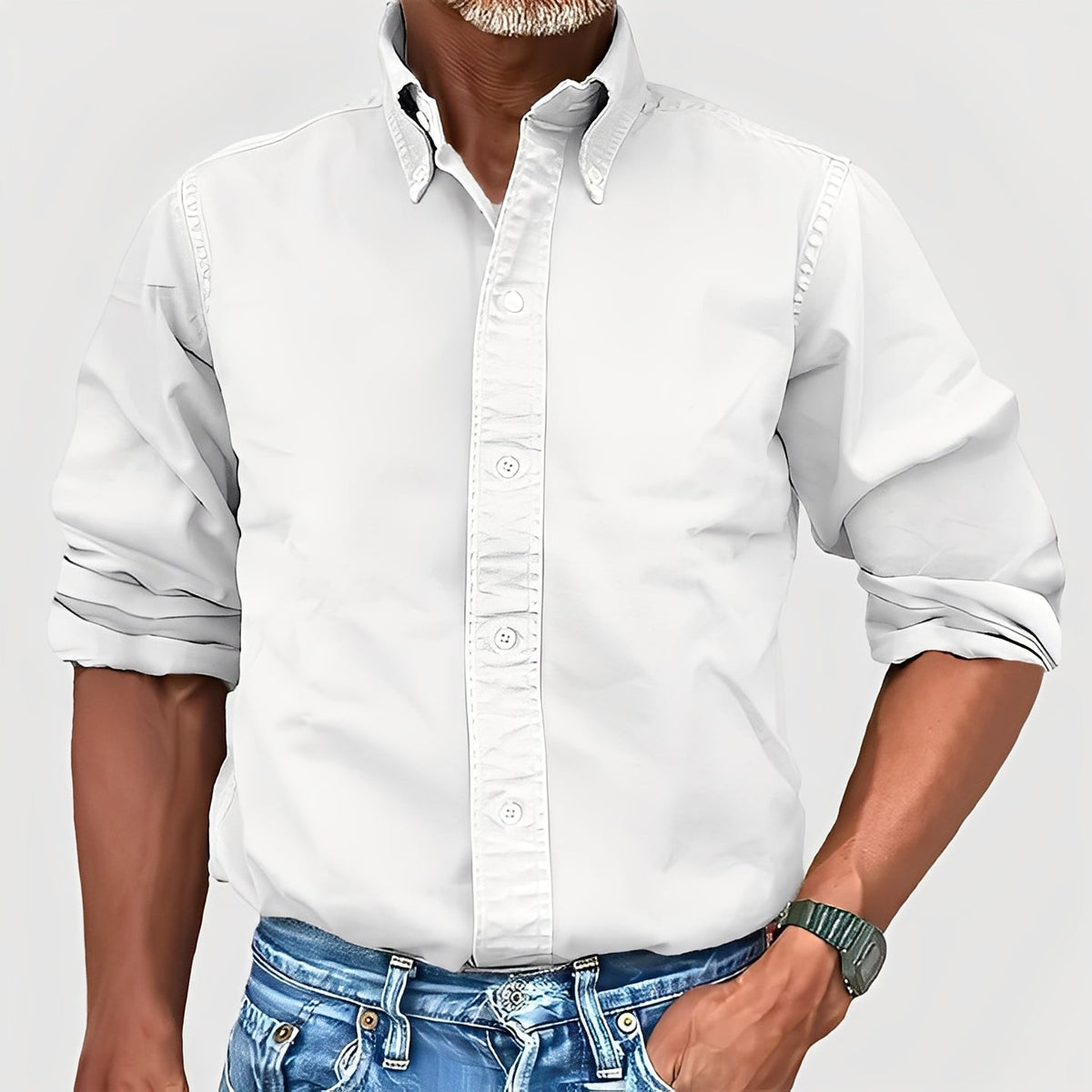 Micheal - Cozy long sleeve shirt