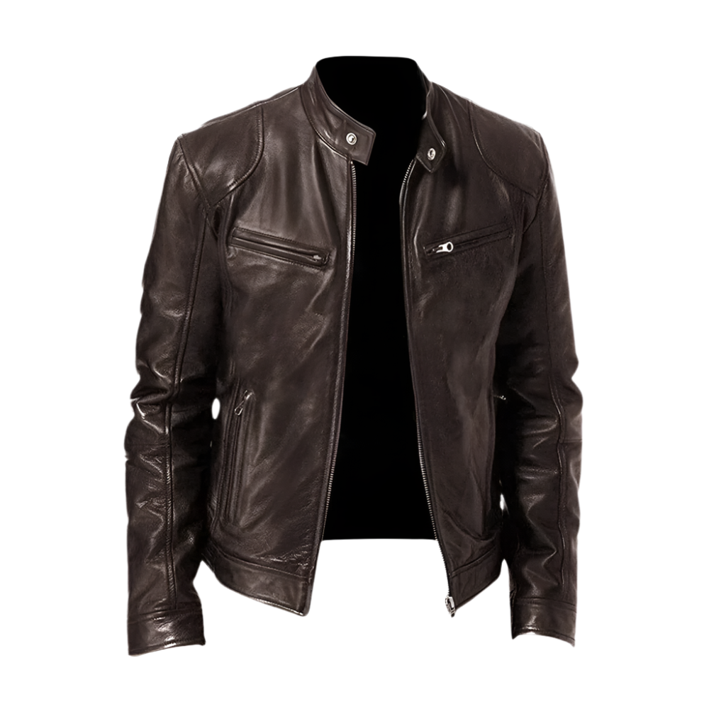 Evan - Classic Biker Jacket