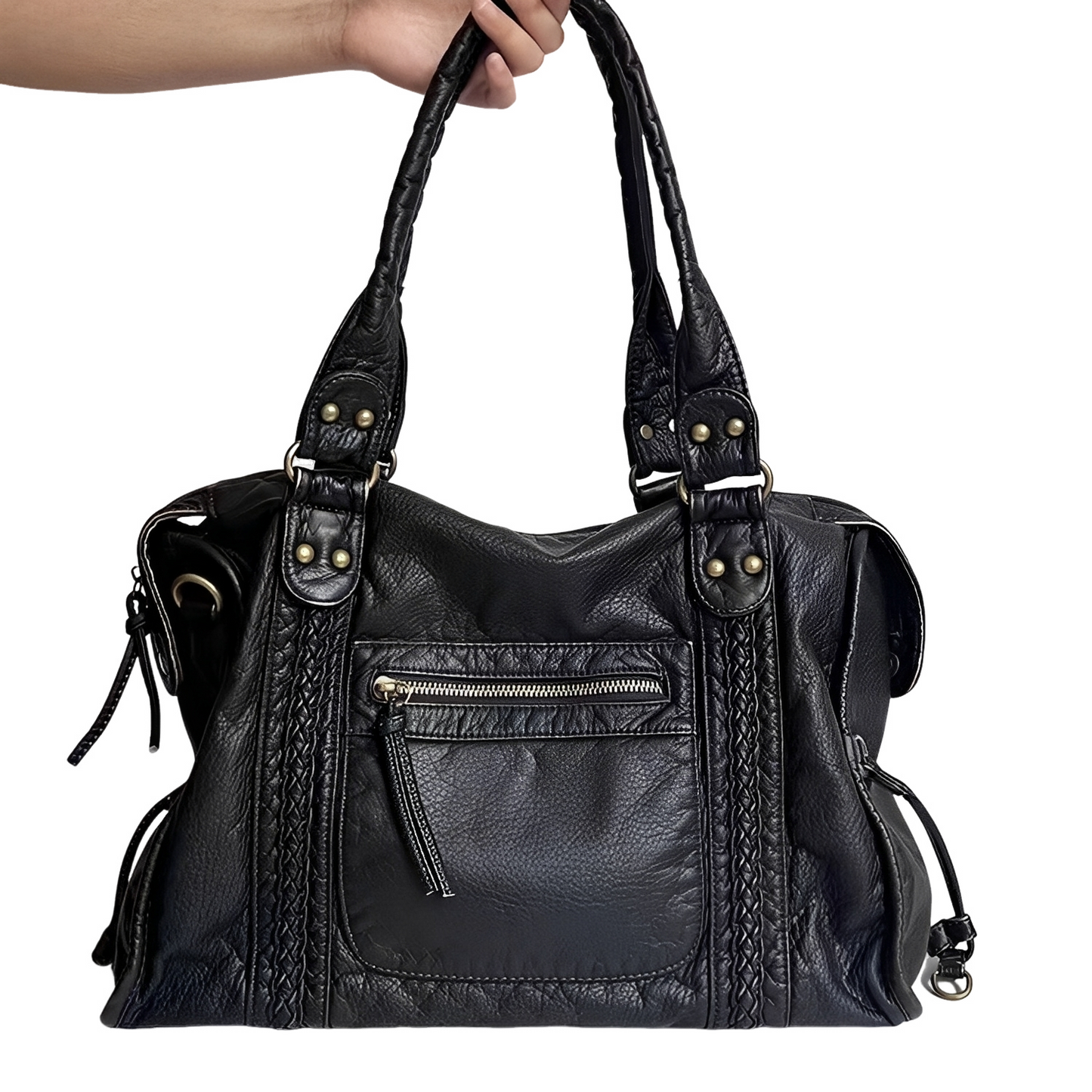 Hollie - Casual handbag with zipper for women