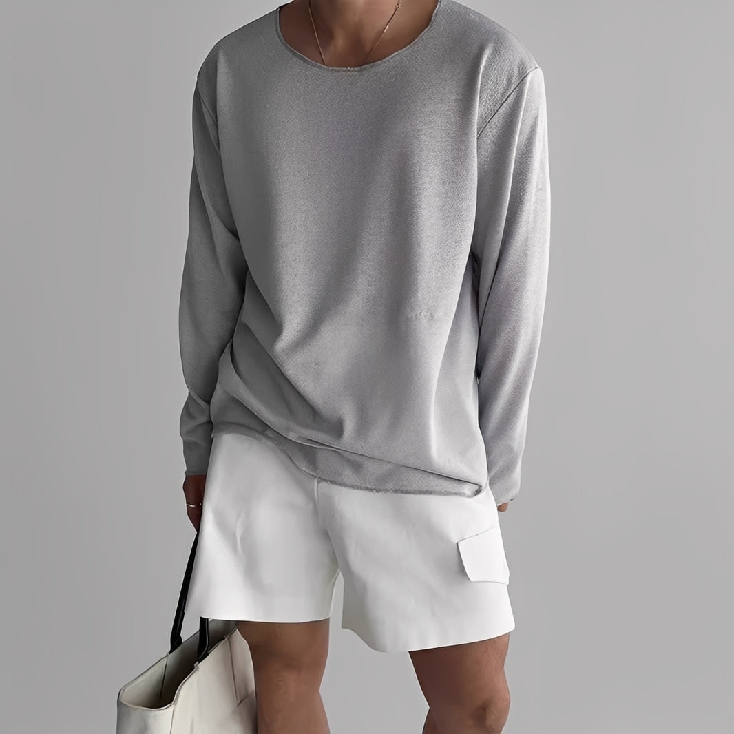 Loik - Loose-fitting breathable sweatshirt for men