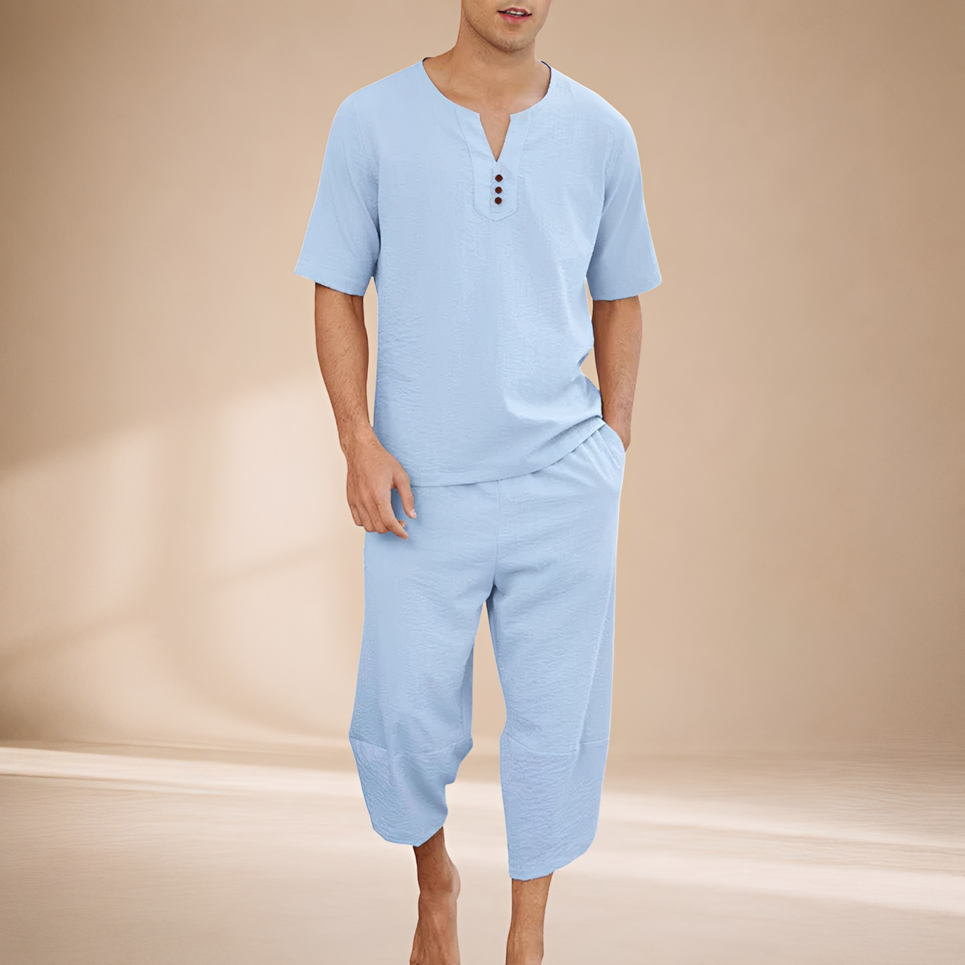 Rowland - Casual Cropped Set