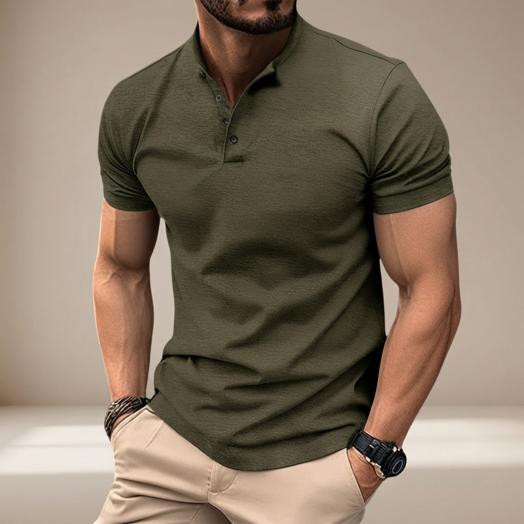 Vernon - Classic and Cozy Polo Shirt
